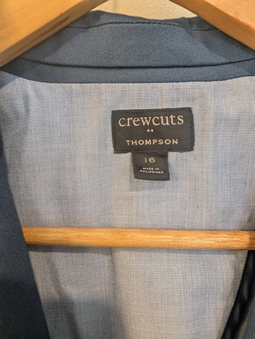 J.Crew Crewcuts Thompson Blazer - Blue - Size 16 (Youth/Boys)